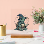 Conception de vecteur de magicien de tortue mignon (Mariage)
