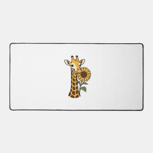 Conception de vecteur de tournesol de girafe vinta (Recto)