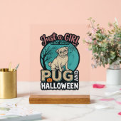 Conception de vecteur vintage de fille de Hallowee (Mariage)