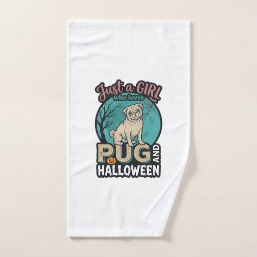 Conception de vecteur vintage de fille de Hallowee (Serviette à main)