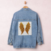 Conception de veste à ailes d'ange dorées (Hangar)