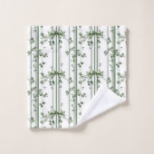 Conception de vigne botanique (Gant de toilette)