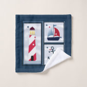 Conception De Voile Nautique (Gant de toilette)