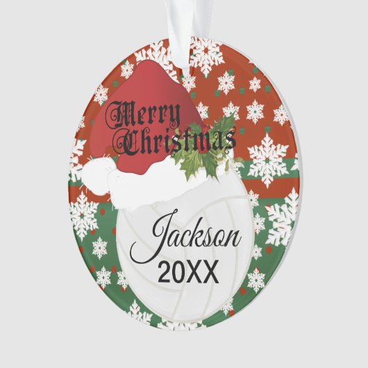 Conception de volley-ball de vacances | Nom do-it- (devant)