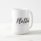 Conception de votre floState Red Lettering Mug (Devant droit)