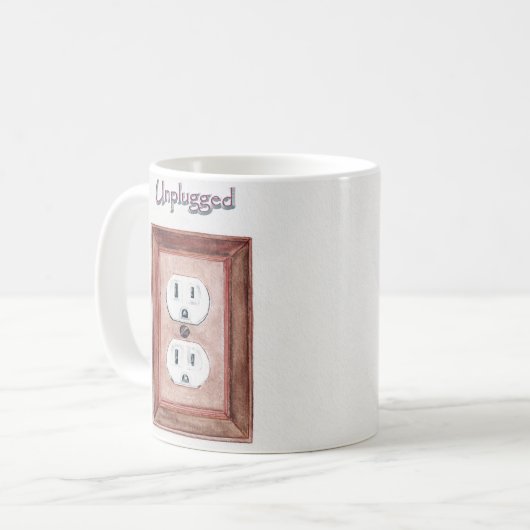 Conception débranchée sur une tasse (Devant gauche)