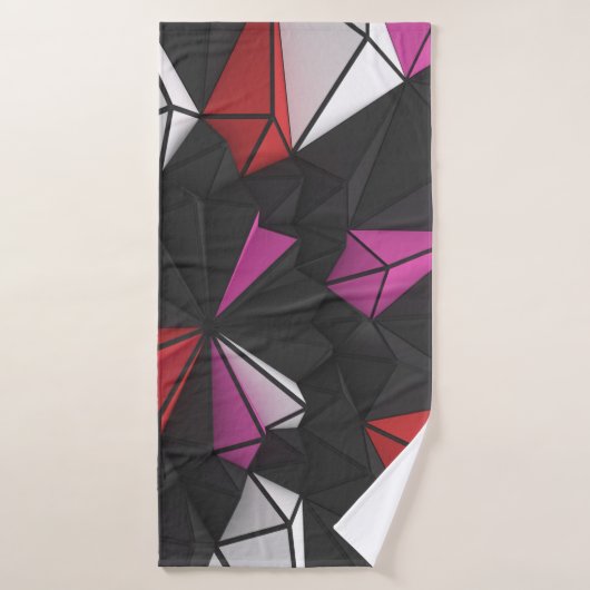 Conception delta (Serviette de bain)