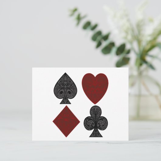 Conception des cartes à jouer (Debout devant)