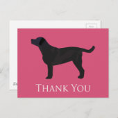 Conception des Cartes de remerciements du laborato (Devant / Derrière)