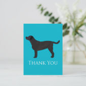 Conception des Cartes de remerciements du laborato (Debout devant)