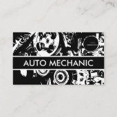 Conception des Cartes de visite de mécanique autom (Devant)