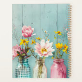 Conception des fleurs de printemps avec nom (Dos)