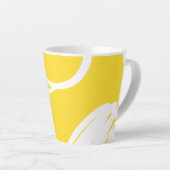 Conception des lignes de déplacement Latte Mug (Angle droit)