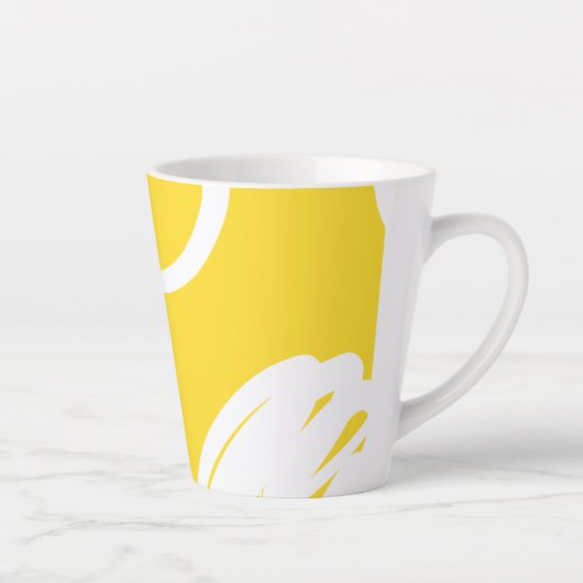 Conception des lignes de déplacement Latte Mug (Droite)