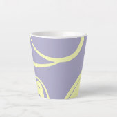 Conception des lignes de déplacement Latte Mug (Devant)