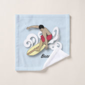 Conception des surfers (Gant de toilette)