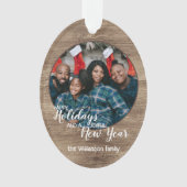 Conception des voeux de la saison des vacances rus (devant)