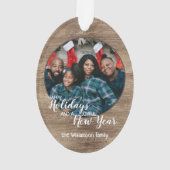 Conception des voeux de la saison des vacances rus (dos)