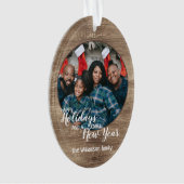 Conception des voeux de la saison des vacances rus (devant)