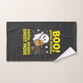Conception d'Halloween pour les travailleurs posta (Serviette à main)