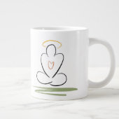 Conception d'homme de méditation 20 onces. Tasse (Droite)