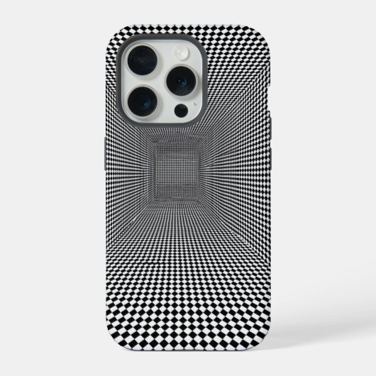 Conception d'illusion optique noir et blanc (Verso)