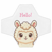 Conception d'illustration de lama mignon (Plat)