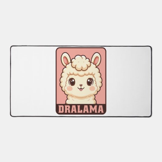 Conception d'illustration de lama mignon (Recto)