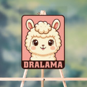 Conception d'illustration de lama mignon (Neutre)