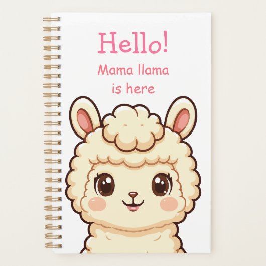 Conception d'illustration de lama mignon (Devant)