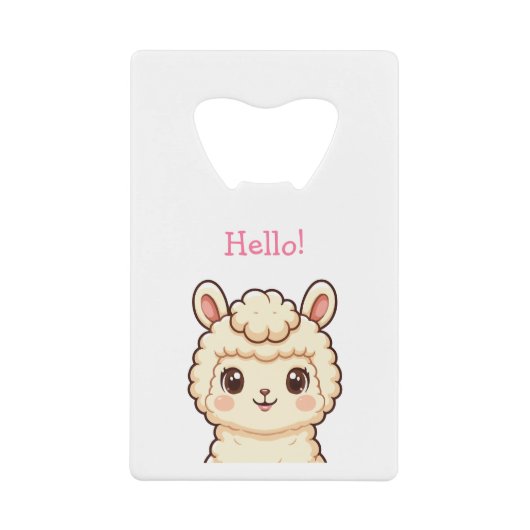 Conception d'illustration de lama mignon (Devant)