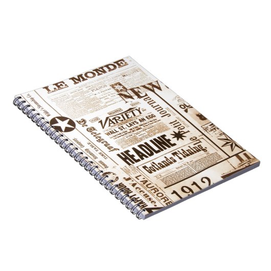 Conception d'impression de journal (Côté Droit)