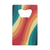 Conception d'ondes de style rétro multicolore (Dos)