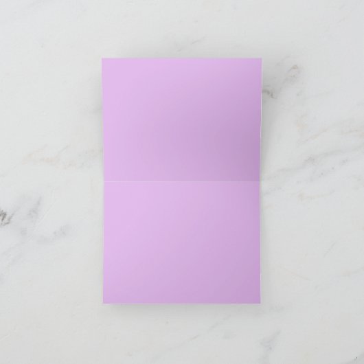 Conception d'orchidée violette douce Merci (Intérieur)