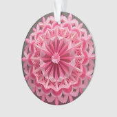 Conception d'origami floral rose complexe (devant)