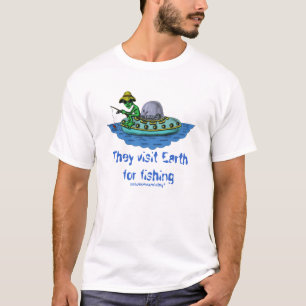 Conception drôle de T-shirt de pêcheurs étrange