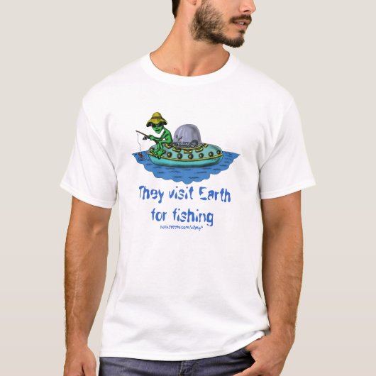 Conception drôle de T-shirt de pêcheurs étrangers (Devant)