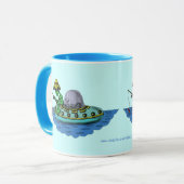 Conception drôle de tasse de pêcheurs étrangers (Devant gauche)