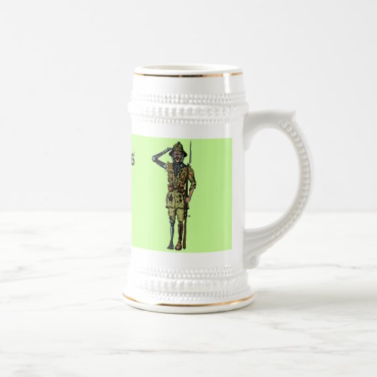 Conception drôle fraîche de tasse de bière de (Droite)