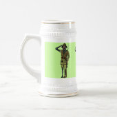 Conception drôle fraîche de tasse de bière de (Gauche)