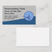 Conception du Carte de visite de nettoyage de pres (Devant / Derrière)