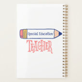 Conception du crayon enseignant de l'éducation spé (Dos)