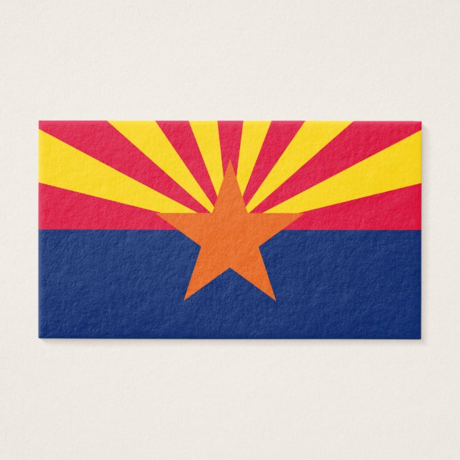 Conception du drapeau de l'État de l'Arizona (Devant)