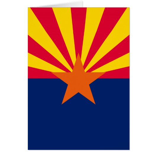 Conception du drapeau de l'État de l'Arizona (Devant)