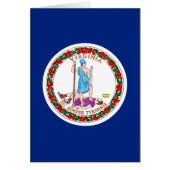 Conception du drapeau de l'État de Virginie (Devant)