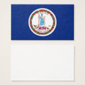 Conception du drapeau de l'État de Virginie (Devant & derrière)