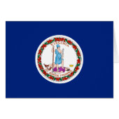 Conception du drapeau de l'État de Virginie (Devant horizontal)