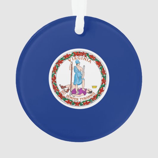 Conception du drapeau de l'État de Virginie (dos)