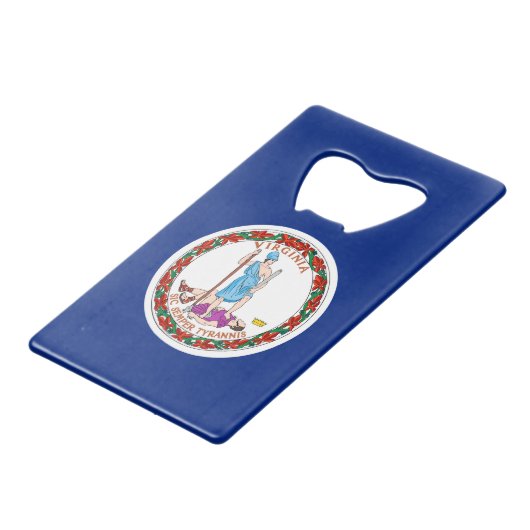 Conception du drapeau de l'État de Virginie (Devant Angle)