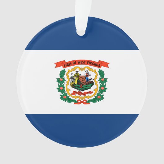 Conception du drapeau de l'État de Virginie-Occide (devant)